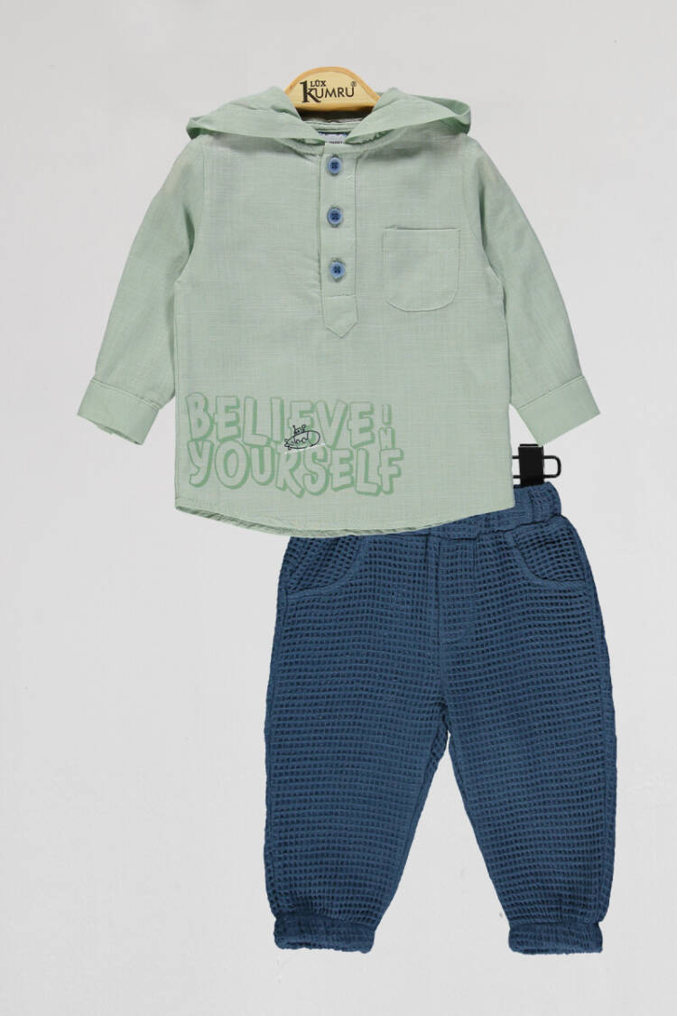 Wholesale Baby Boys 2-Piece Shirts and Shorts Set 6-18M - Brand: Kumru Bebe - Kids & Baby Clothes Wholesale - Globality Store
