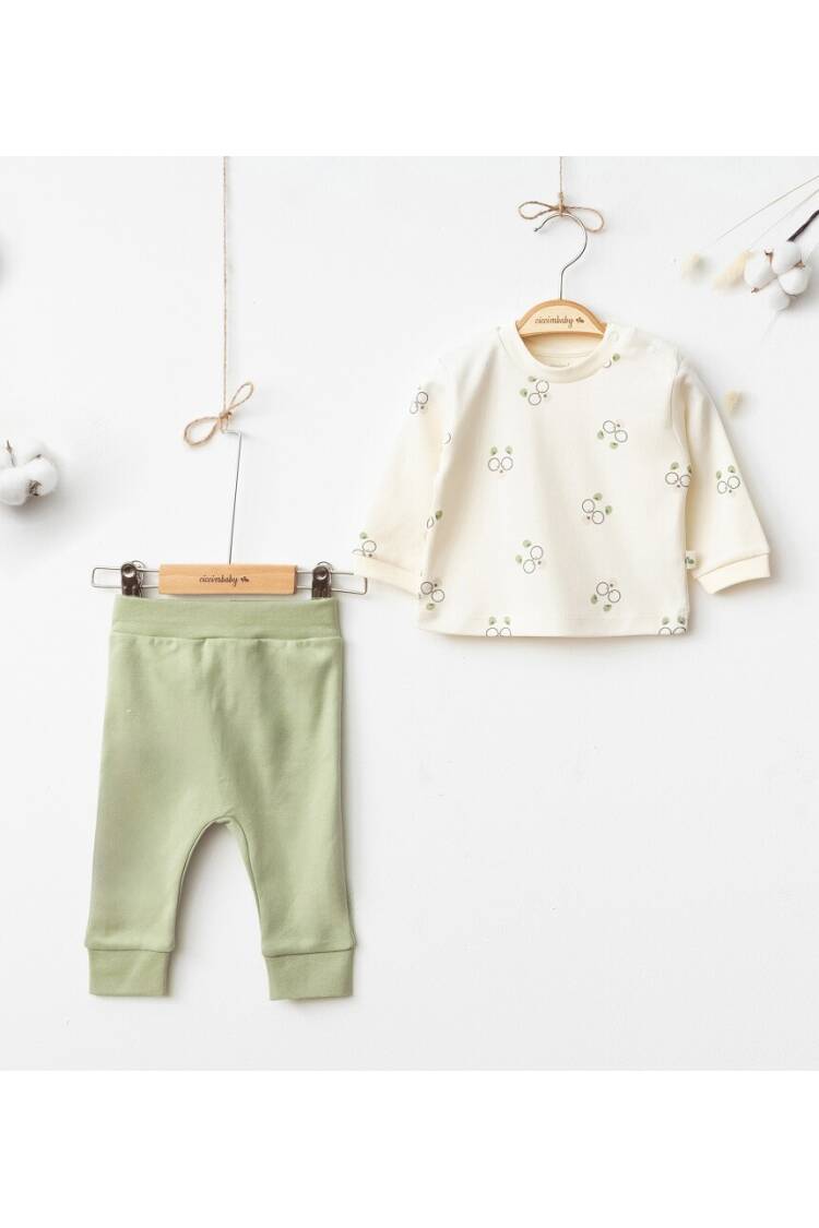Wholesale Baby Boys 2-Piece Sweat and Pants Set 0-18M - Brand: Ciccimbaby - Kids & Baby Clothes Wholesale - Globality Store