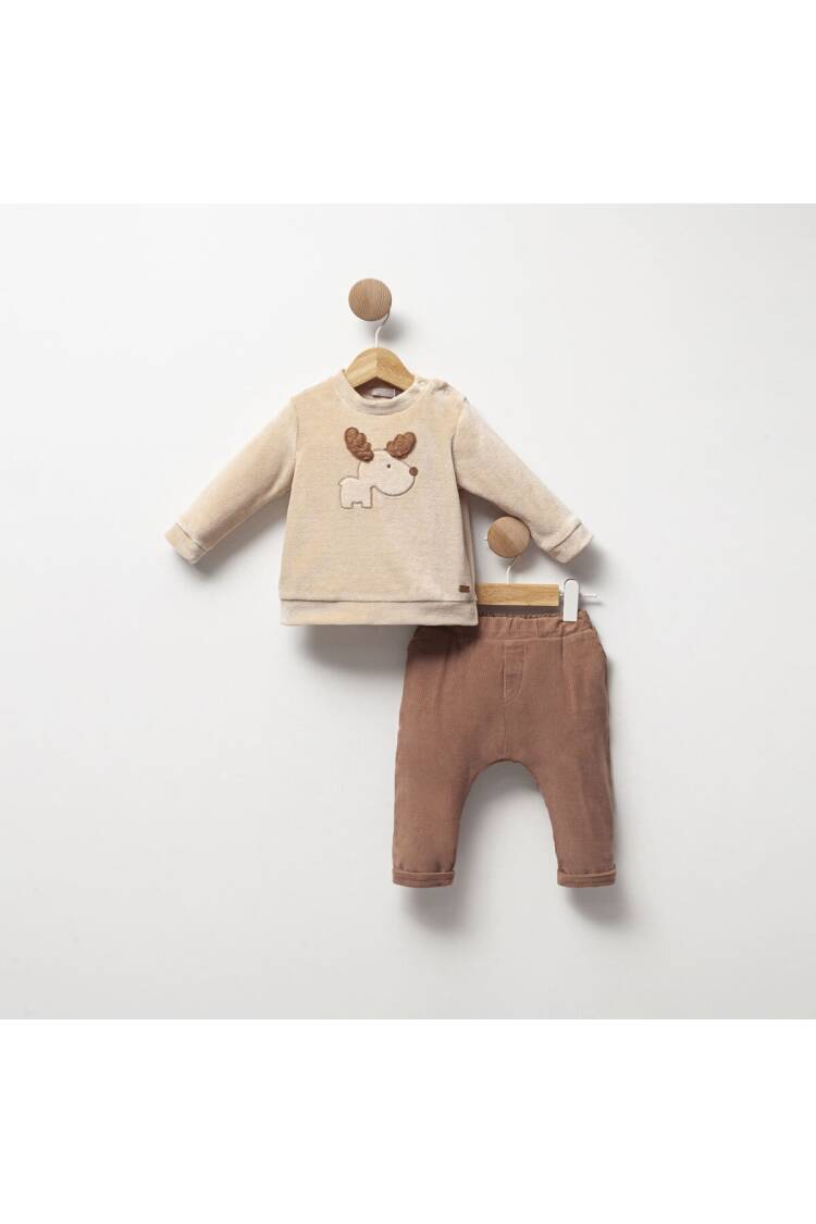 Wholesale Baby Boys 2-Piece Sweat and Pants Set 6-12M - Brand: Cassiope - Kids & Baby Clothes Wholesale - Globality Store