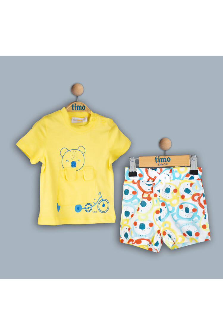 Wholesale Baby Boys 2-Piece T-Shirt and Shorts Set 2-5Y - Brand: Timo - Kids & Baby Clothes Wholesale - Globality Store