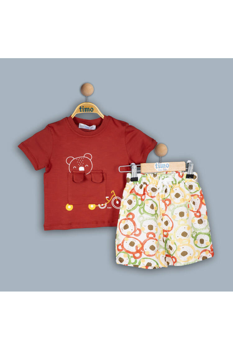 Wholesale Baby Boys 2-Piece T-Shirt and Shorts Set 2-5Y - Brand: Timo - Kids & Baby Clothes Wholesale - Globality Store