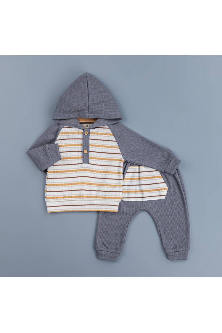 Wholesale Baby Boys 2-Piece Tracksuit Set 6-24M - Brand: BabyZ - Kids & Baby Clothes Wholesale - Globality Store