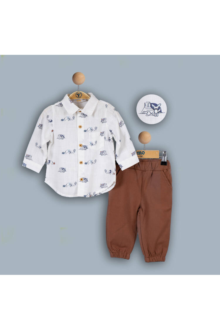 Wholesale Baby Boys 2-Piece with Shirt and Pants Set 6-24M - Brand: Timo - Kids & Baby Clothes Wholesale - Globality Store