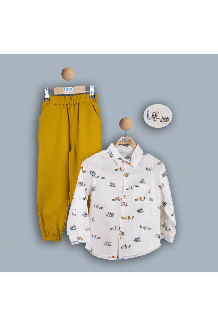 Wholesale Baby Boys 2-Piece with Shirt and Pants Set 6-24M - Brand: Timo - Kids & Baby Clothes Wholesale - Globality Store