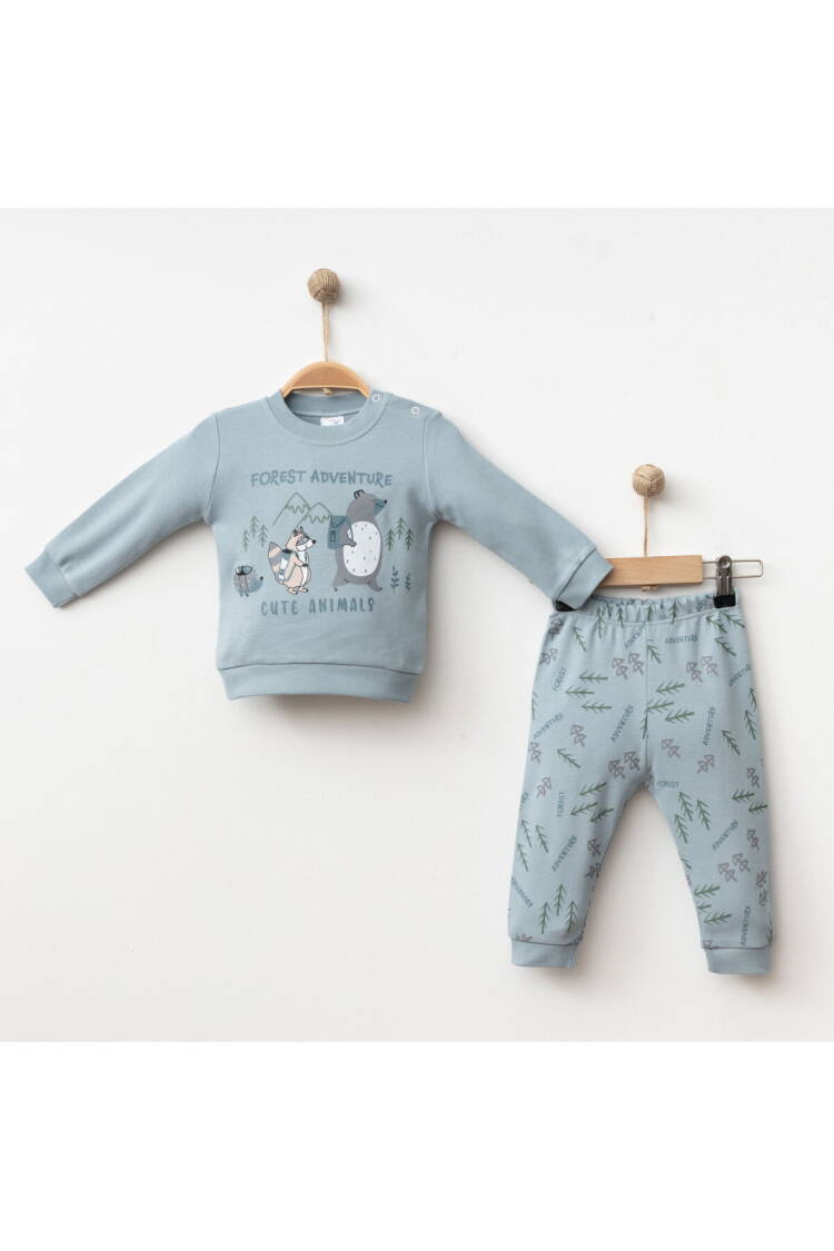 Wholesale Baby Boys 2-Pieces Body and Pants Set 6-18M - Brand: Gümüş Baby - Kids & Baby Clothes Wholesale - Globality Store