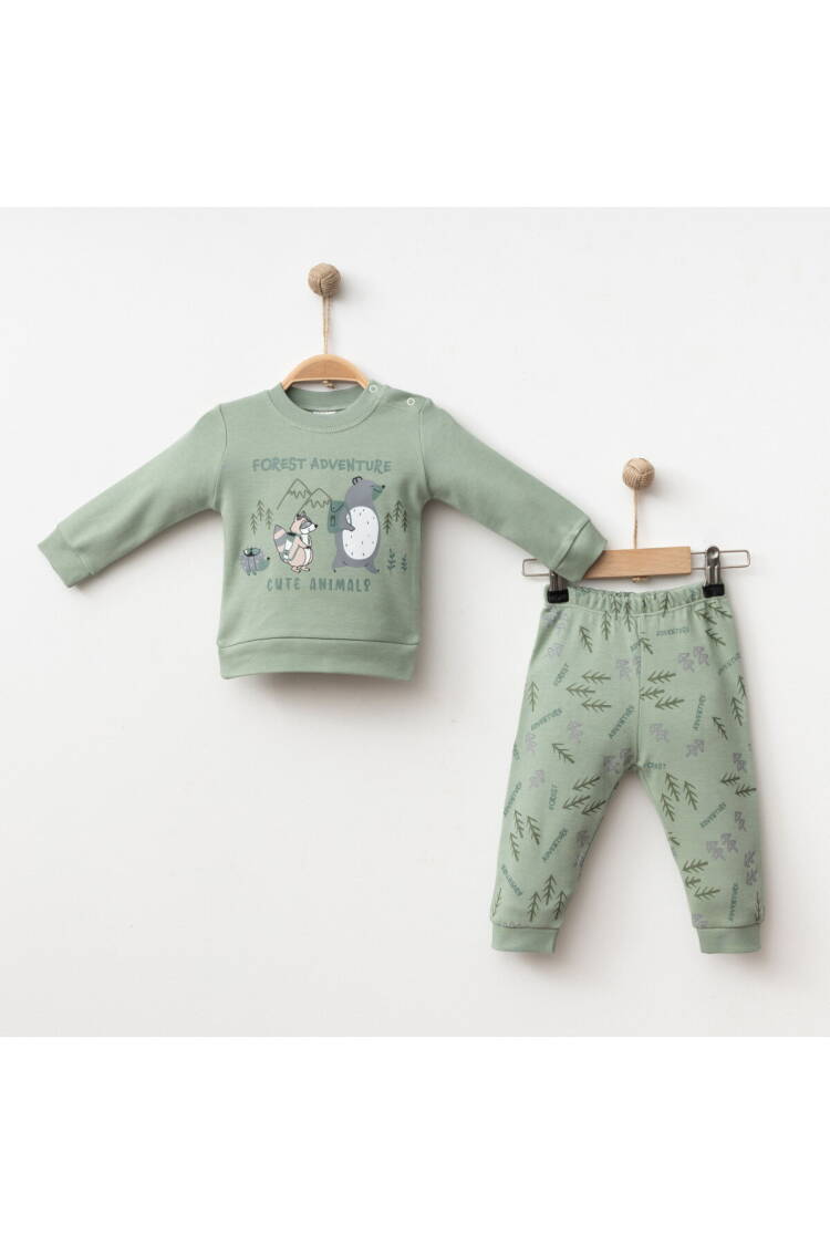 Wholesale Baby Boys 2-Pieces Body and Pants Set 6-18M - Brand: Gümüş Baby - Kids & Baby Clothes Wholesale - Globality Store