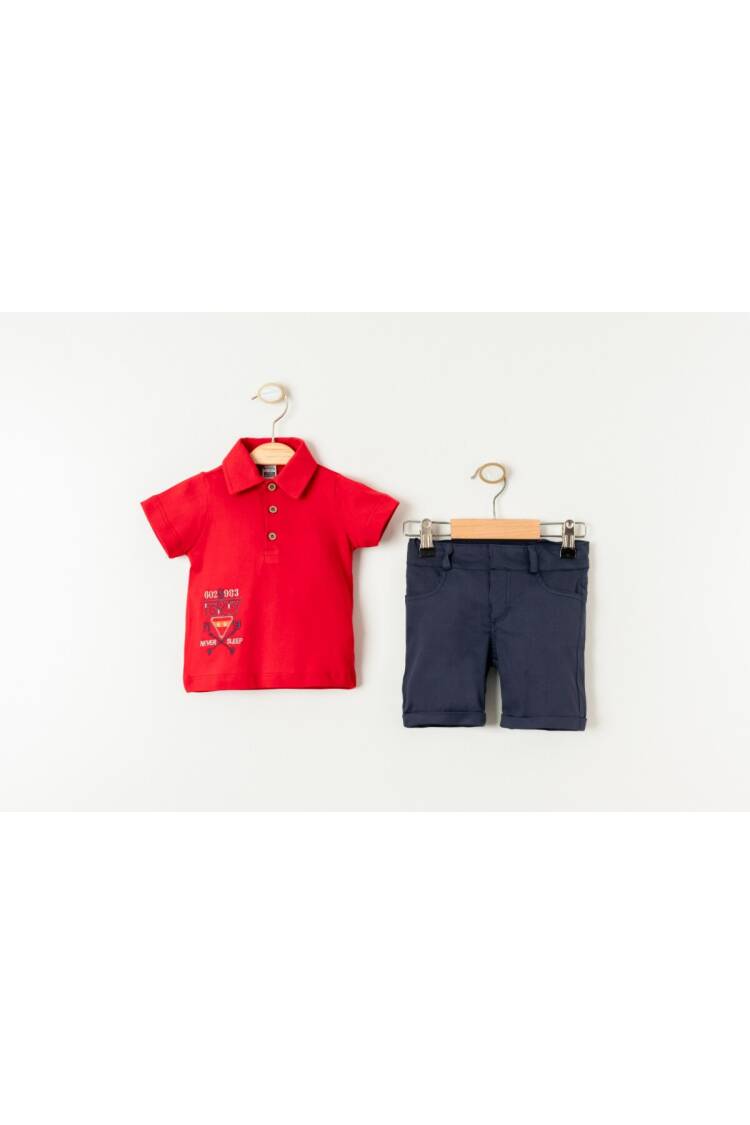 Wholesale Baby Boys 2-Pieces T-shirt and Shorts Set 6-24M - Brand: Bubbly - Kids & Baby Clothes Wholesale - Globality Store