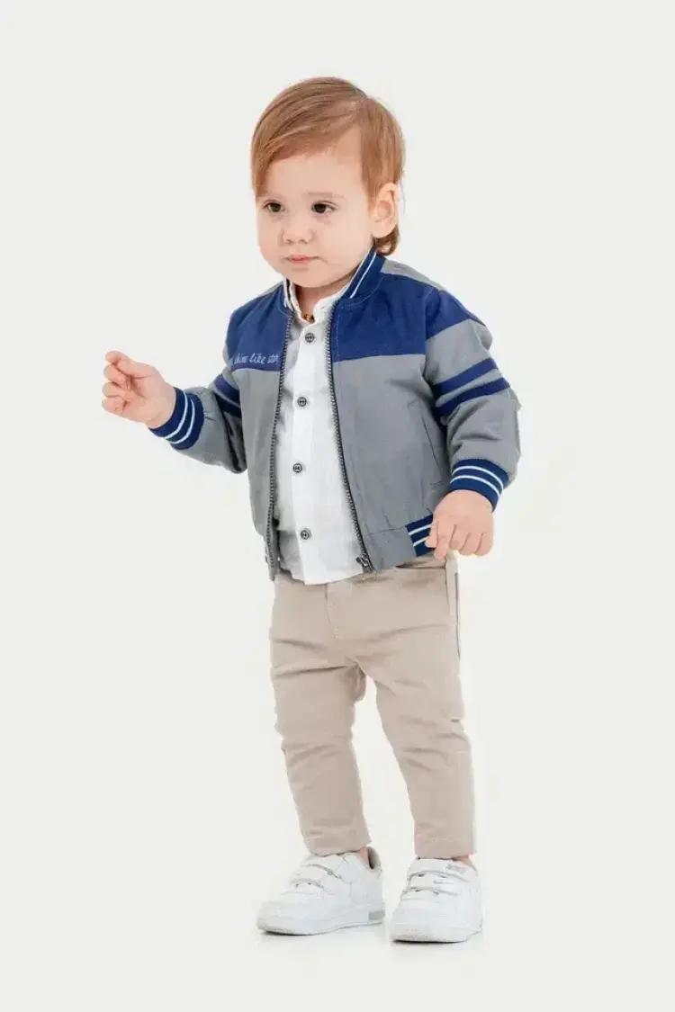 Wholesale Baby Boys 3-Piece Jacket, Shirt and Pants Set 6-24M - Brand: Bubbly - Kids & Baby Clothes Wholesale - Globality Store