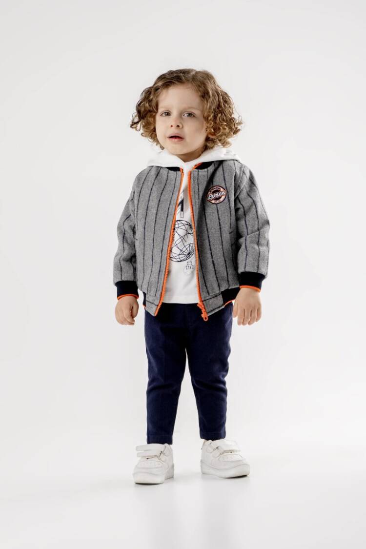 Wholesale Baby Boys 3-Piece Jacket T-Shirt and Pants Set 9-24M - Brand: Lemon - Kids & Baby Clothes Wholesale - Globality Store