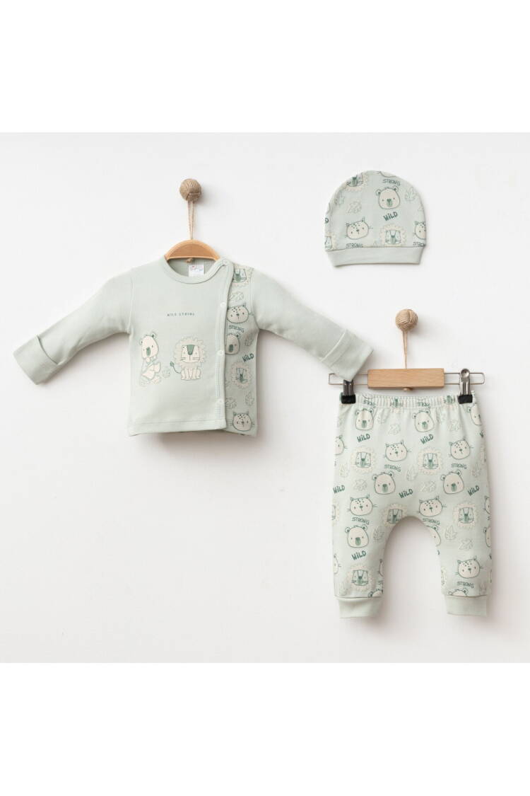 Wholesale Baby Boys' 3-Piece Newborn Set 0-3M - Brand: Gümüş Baby - Kids & Baby Clothes Wholesale - Globality Store
