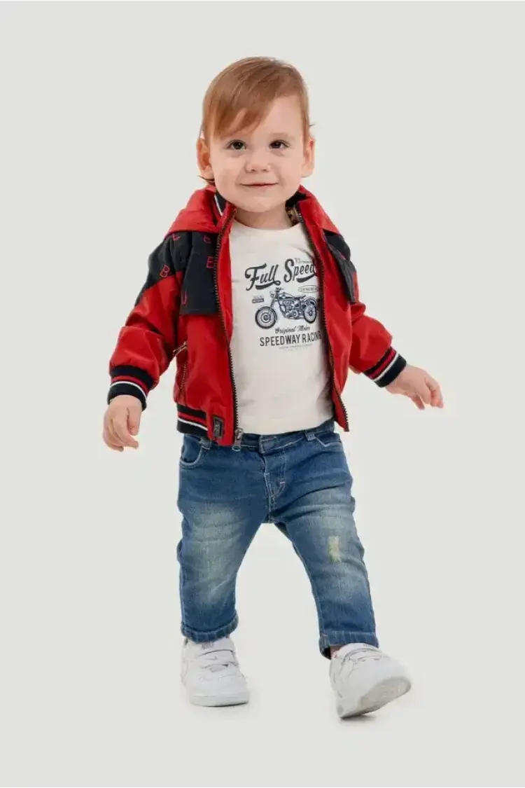 Wholesale Baby Boys 3-Piece Pants, Jacket and T-shirt Set 6-24M - Brand: Bubbly - Kids & Baby Clothes Wholesale - Globality Store
