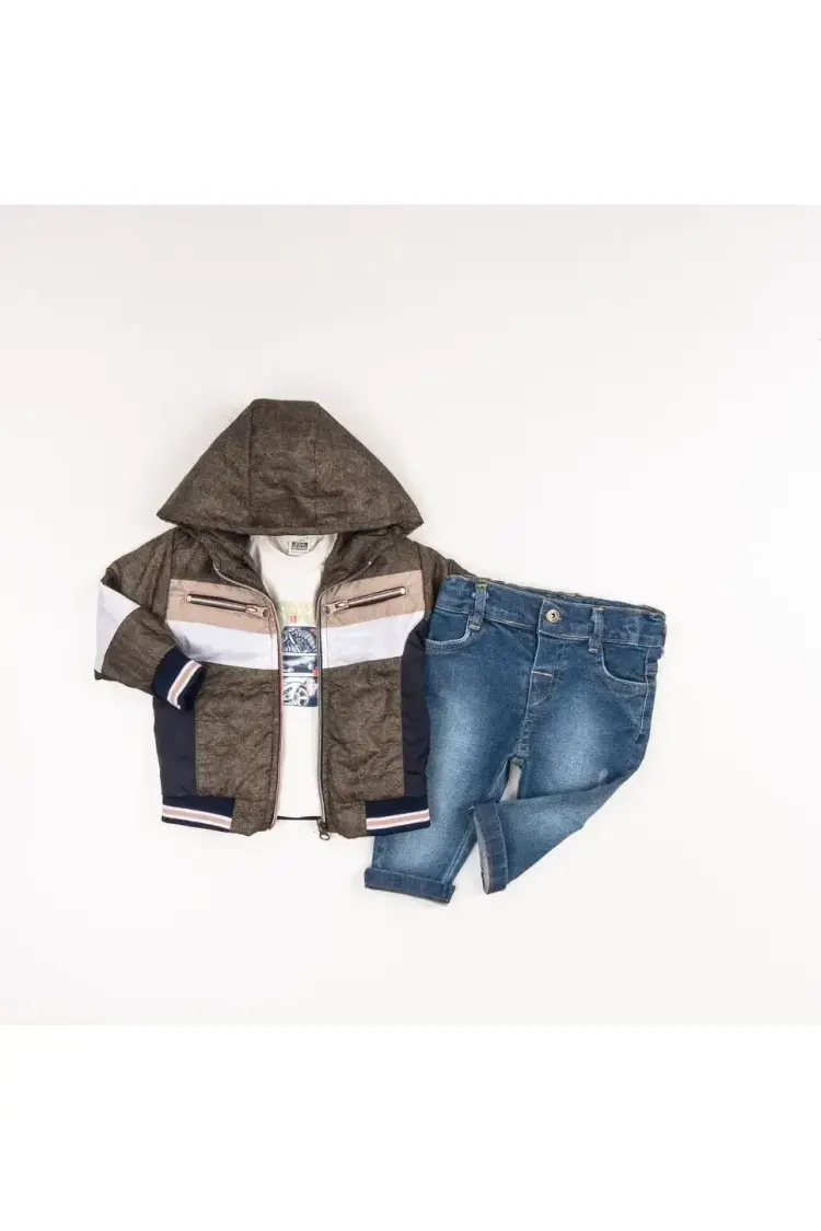 Wholesale Baby Boys 3-Piece Pants, Jacket and T-shirt Set 6-24M - Brand: Bubbly - Kids & Baby Clothes Wholesale - Globality Store
