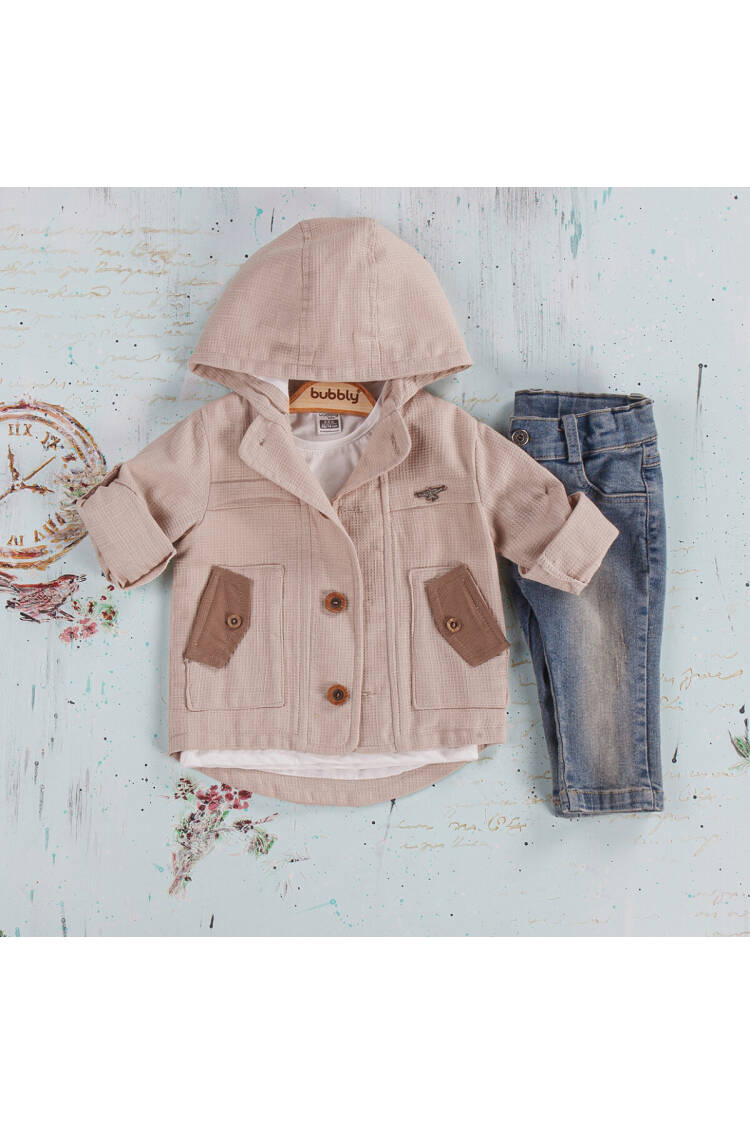 Wholesale Baby Boys 3-Piece Pants, Jacket and T-shirt Set 6-24M - Brand: Bubbly - Kids & Baby Clothes Wholesale - Globality Store