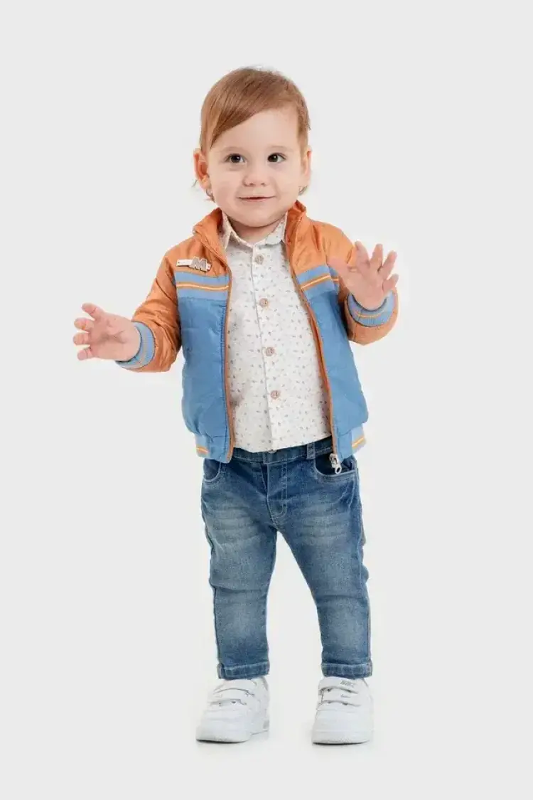 Wholesale Baby Boys 3-Piece Pants, Shirt and Jacket Set 6-24M - Brand: Bubbly - Kids & Baby Clothes Wholesale - Globality Store