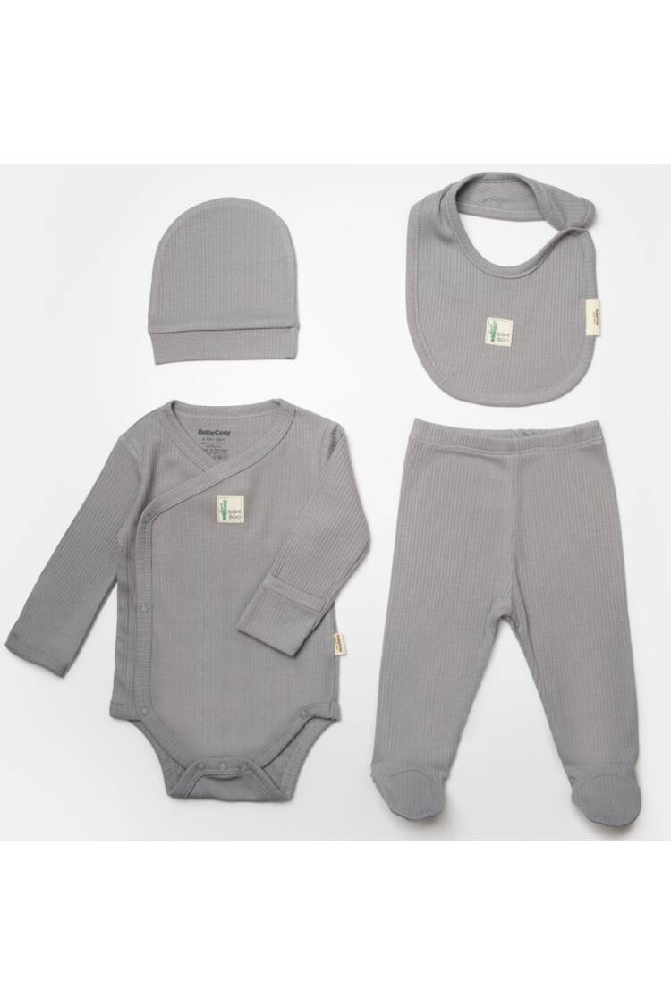 Wholesale Baby Boys 4-Piece Newborn Set 0-9M - Brand: BabyCosy - Kids & Baby Clothes Wholesale - Globality Store