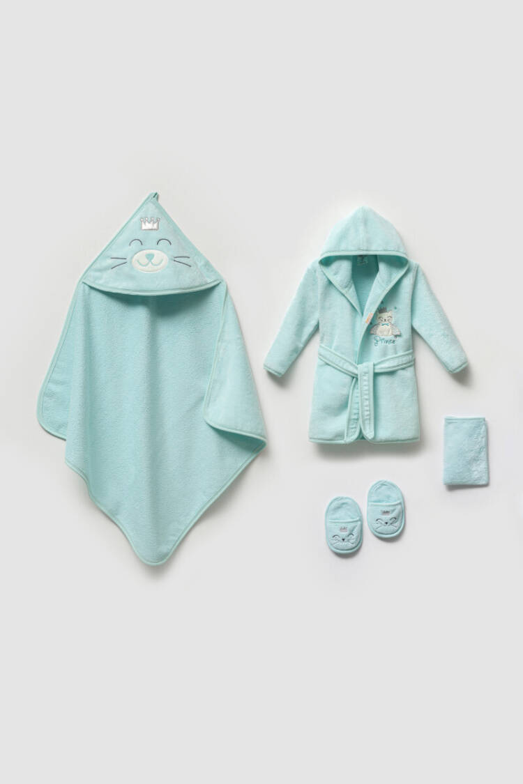 Wholesale Baby Boys 4-Pieces Bathroom Set 0-36M - Brand: Ramel Kids - Kids & Baby Clothes Wholesale - Globality Store