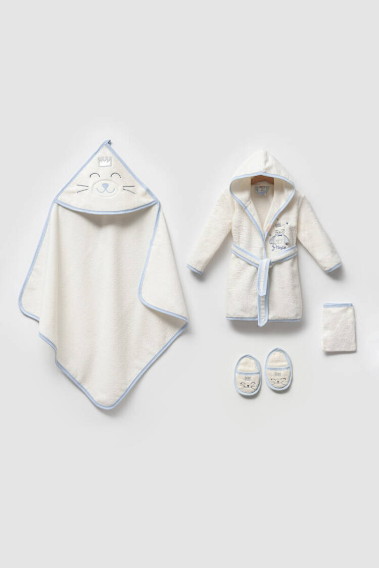 Wholesale Baby Boys 4-Pieces Bathroom Set 0-36M - Brand: Ramel Kids - Kids & Baby Clothes Wholesale - Globality Store