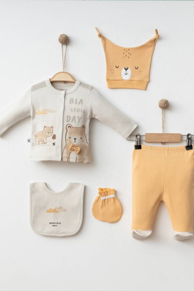 Wholesale Baby Boys 5-Piece Newborn Set 0-3 M - Brand: Vina Baby - Kids & Baby Clothes Wholesale - Globality Store