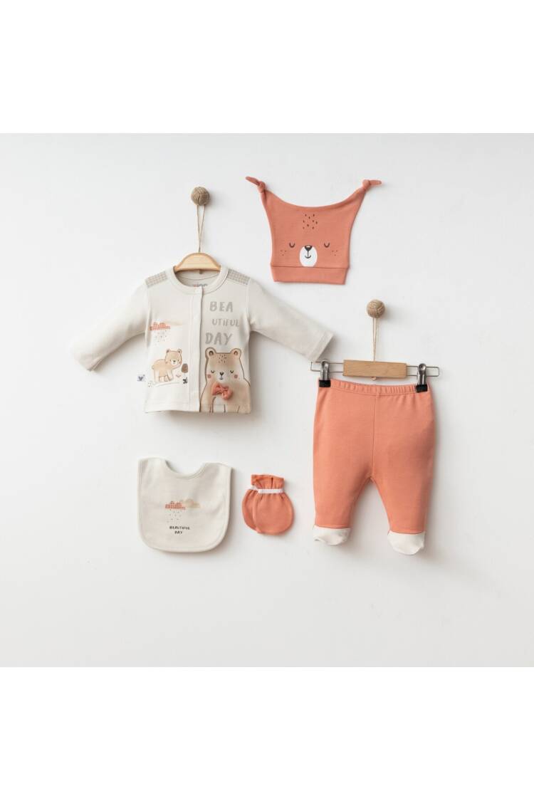 Wholesale Baby Boys 5-Piece Newborn Set 0-3 M - Brand: Vina Baby - Kids & Baby Clothes Wholesale - Globality Store