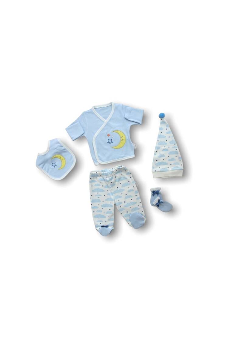 Wholesale Baby Boys 5-Piece Newborn Set 0-3M - Brand: Tomuycuk - Kids & Baby Clothes Wholesale - Globality Store