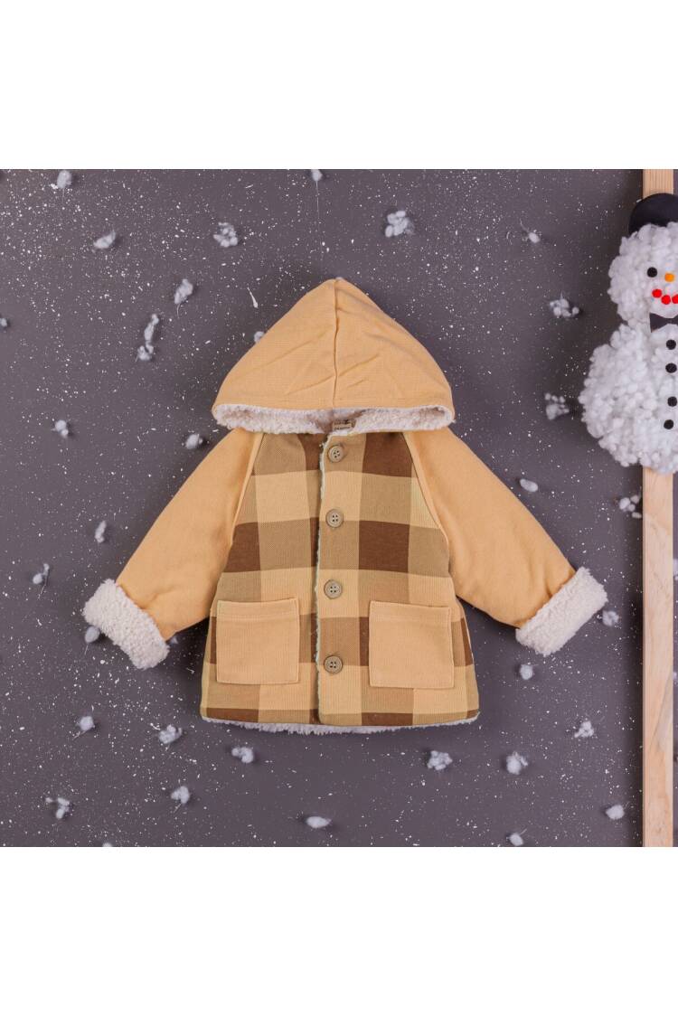 Wholesale Baby Boys Cardigan With Hoodie 6-24M - Brand: BabyZ - Kids & Baby Clothes Wholesale - Globality Store