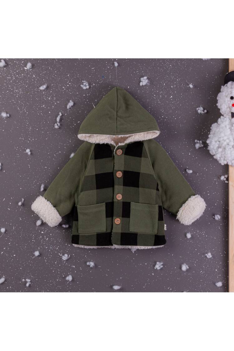 Wholesale Baby Boys Cardigan With Hoodie 6-24M - Brand: BabyZ - Kids & Baby Clothes Wholesale - Globality Store