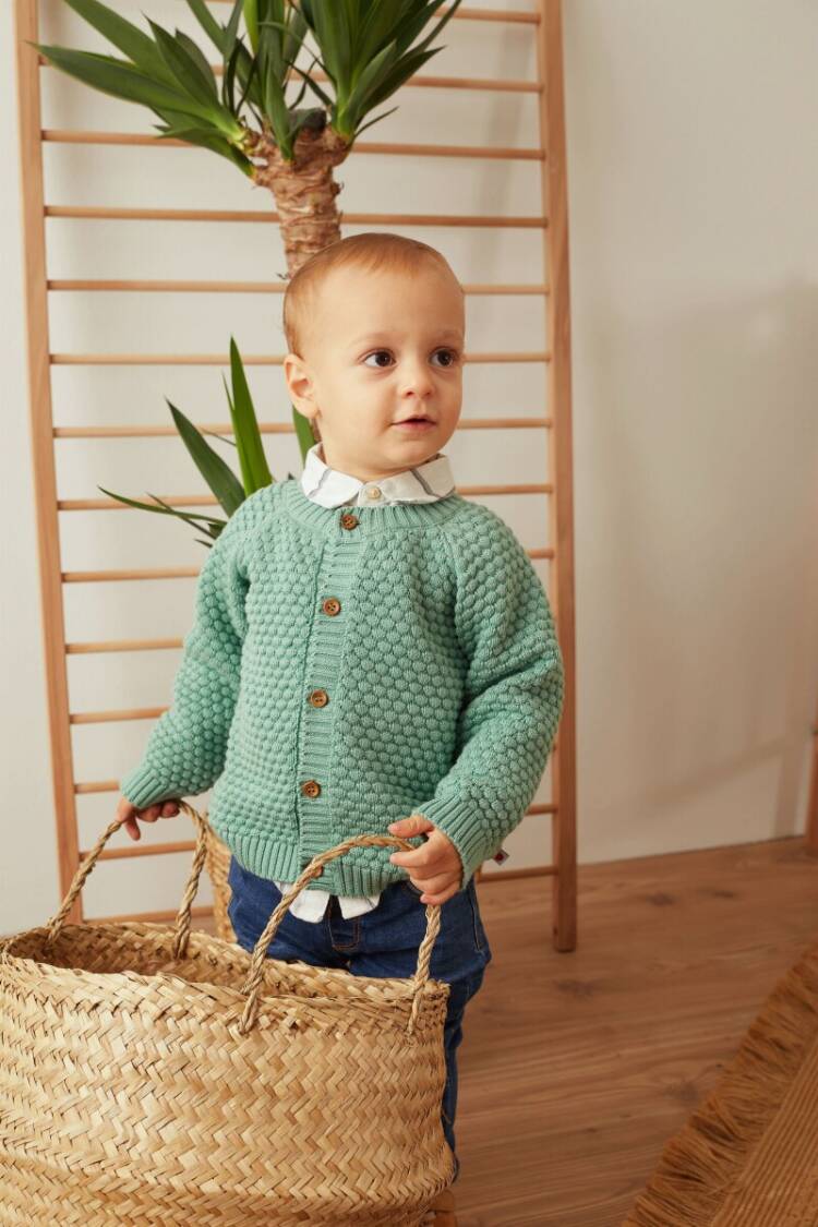 Wholesale Baby Boys Knitwear Cardigan 12-36M 1061-121069 - Brand: Uludağ Triko - Kids & Baby Clothes Wholesale - Globality Store