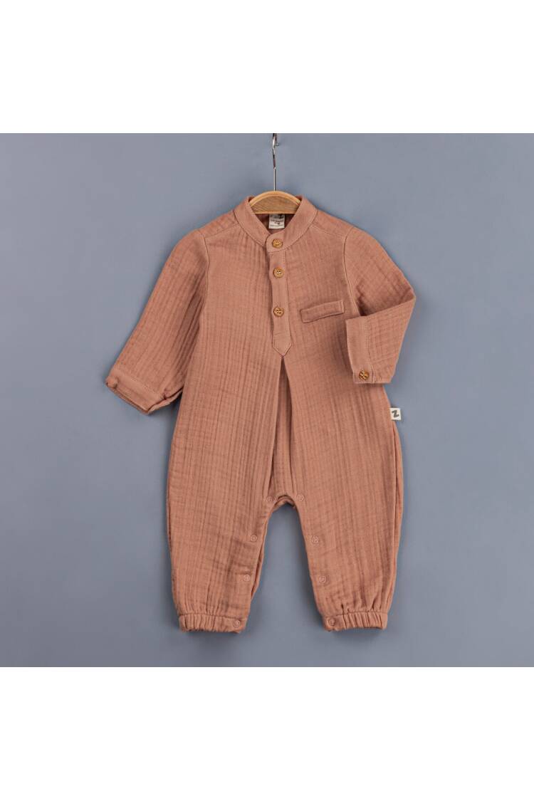 Wholesale Baby Boys Muslin Rompers 3-12M - Brand: BabyZ - Kids & Baby Clothes Wholesale - Globality Store