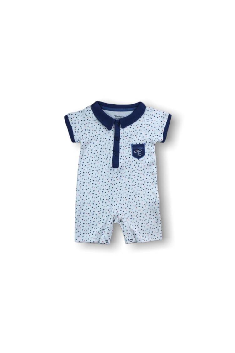 Wholesale Baby Boys Patterned Rompers 6-18M - Brand: Tomuycuk - Kids & Baby Clothes Wholesale - Globality Store