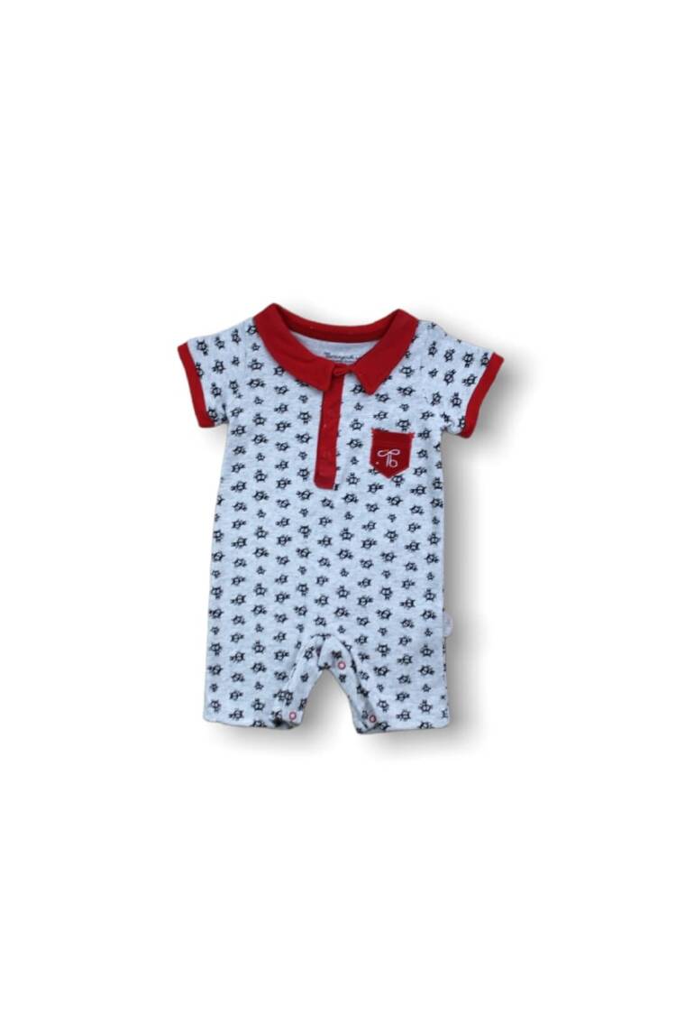Wholesale Baby Boys Patterned Rompers 6-18M - Brand: Tomuycuk - Kids & Baby Clothes Wholesale - Globality Store
