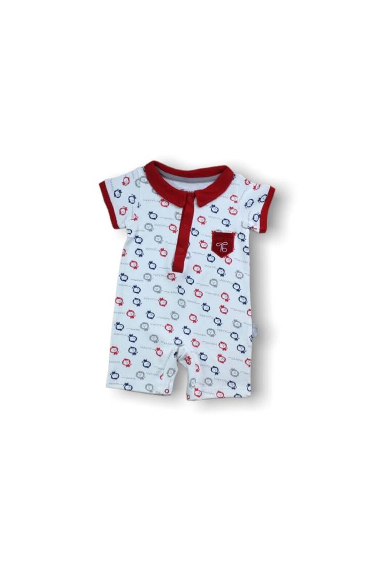 Wholesale Baby Boys Patterned Rompers 6-18M - Brand: Tomuycuk - Kids & Baby Clothes Wholesale - Globality Store
