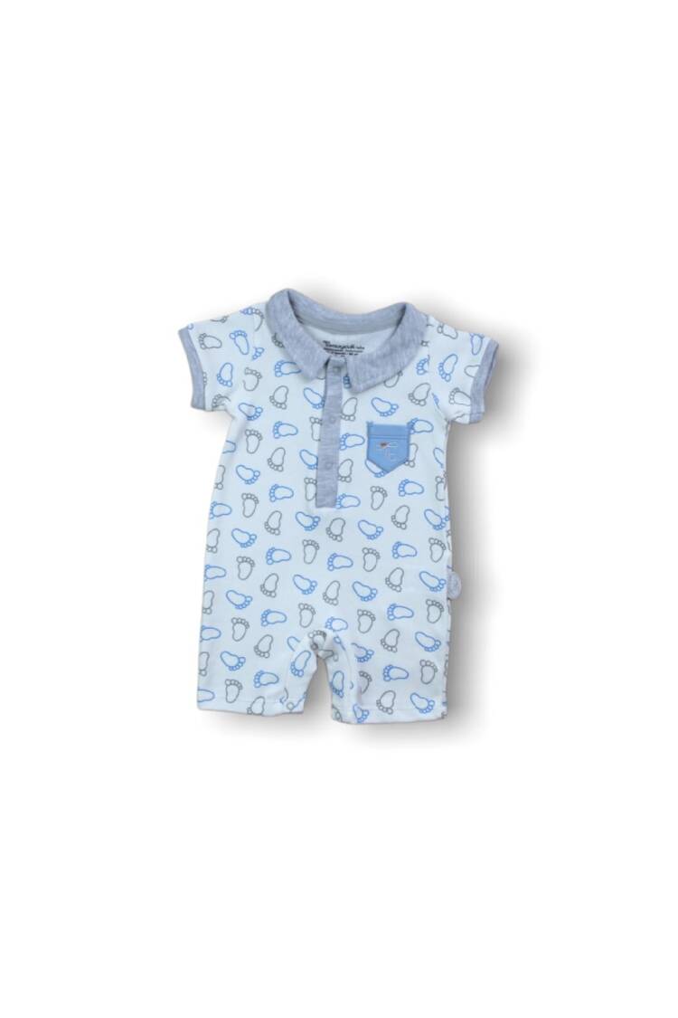 Wholesale Baby Boys Patterned Rompers 6-18M - Brand: Tomuycuk - Kids & Baby Clothes Wholesale - Globality Store