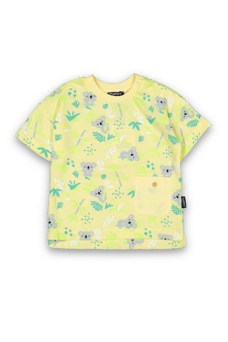 Wholesale Baby Boys Patterned T-shirt 6-18M - Brand: Tuffy - Kids & Baby Clothes Wholesale - Globality Store
