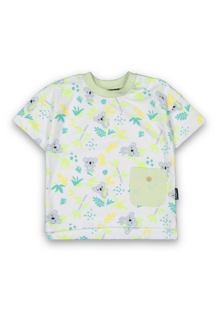 Wholesale Baby Boys Patterned T-shirt 6-18M - Brand: Tuffy - Kids & Baby Clothes Wholesale - Globality Store