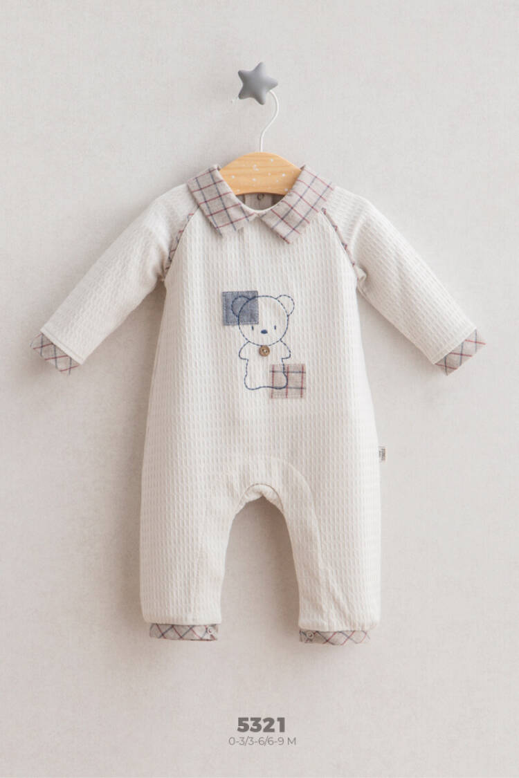 Wholesale Baby Boys Printed Jumpsuit 0-6M - Brand: Tongs - Kids & Baby Clothes Wholesale - Globality Store