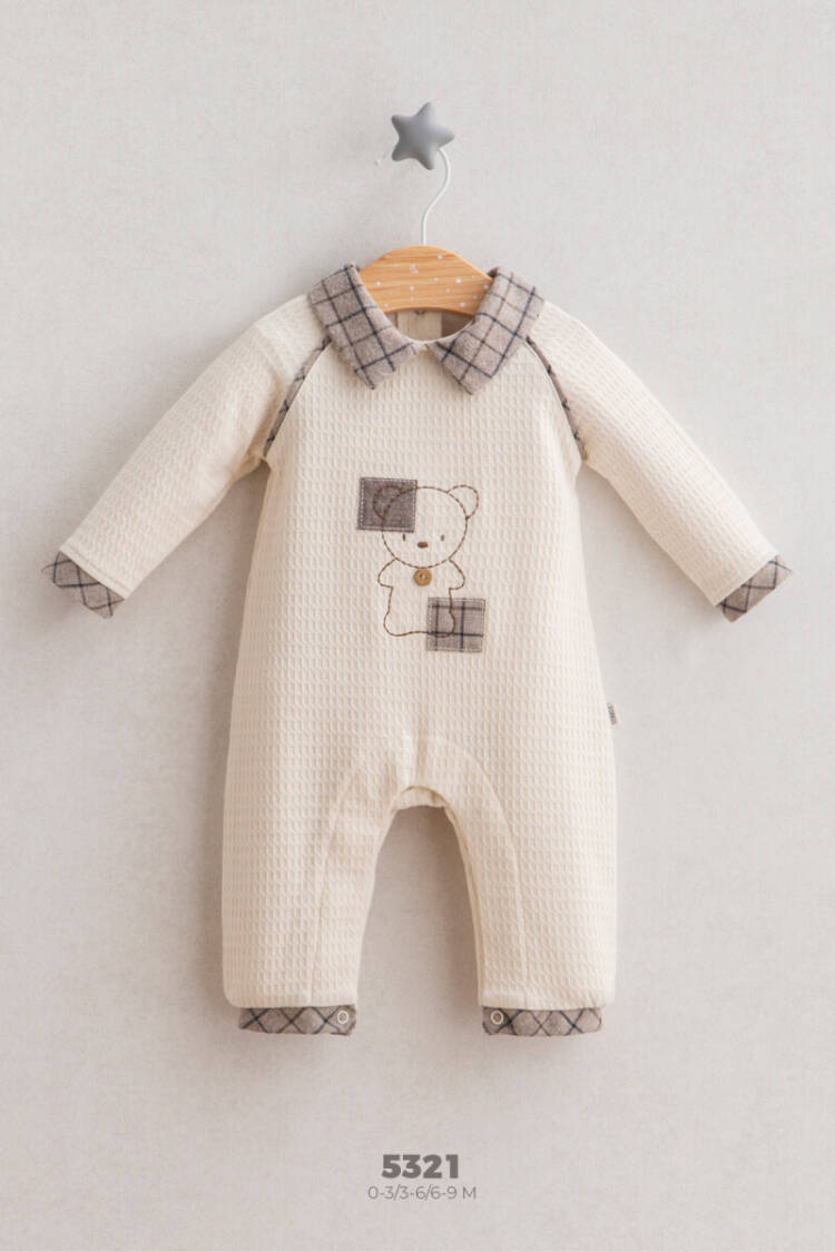 Wholesale Baby Boys Printed Jumpsuit 0-6M - Brand: Tongs - Kids & Baby Clothes Wholesale - Globality Store