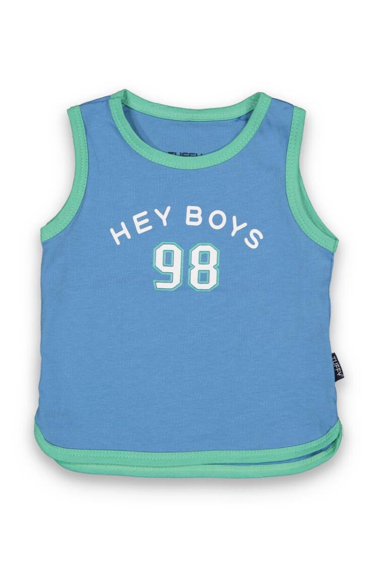 Wholesale Baby Boys Printed T-shirt 6-18M - Brand: Tuffy - Kids & Baby Clothes Wholesale - Globality Store
