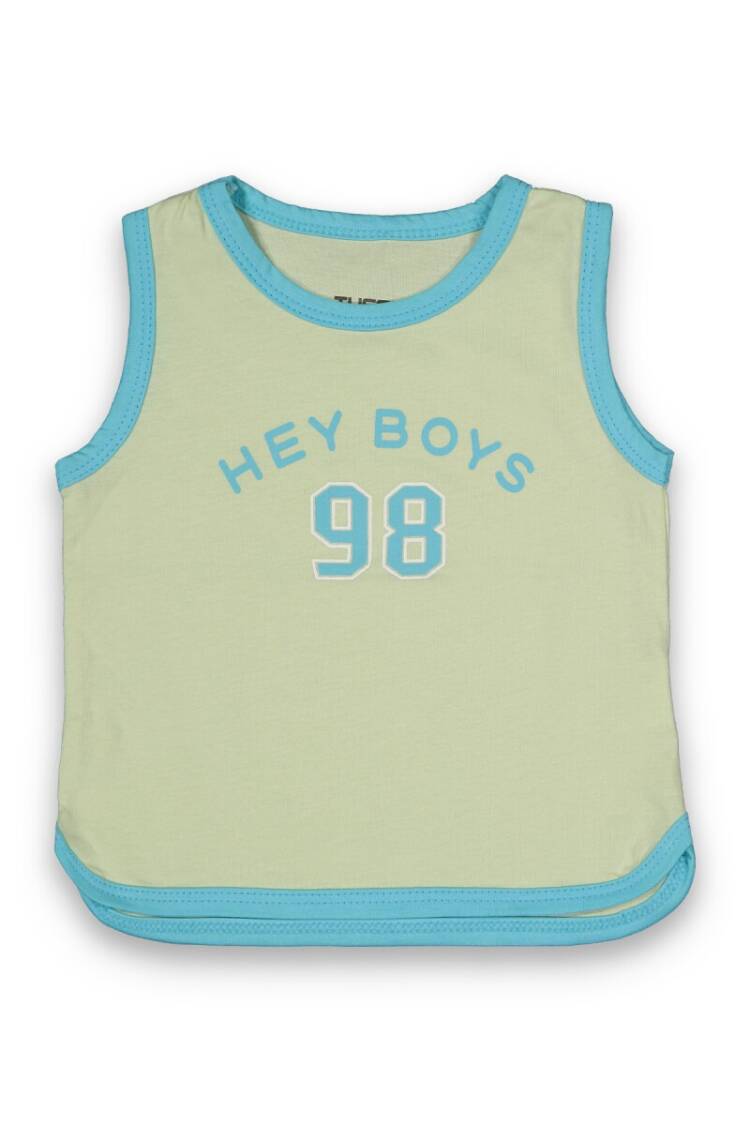 Wholesale Baby Boys Printed T-shirt 6-18M - Brand: Tuffy - Kids & Baby Clothes Wholesale - Globality Store