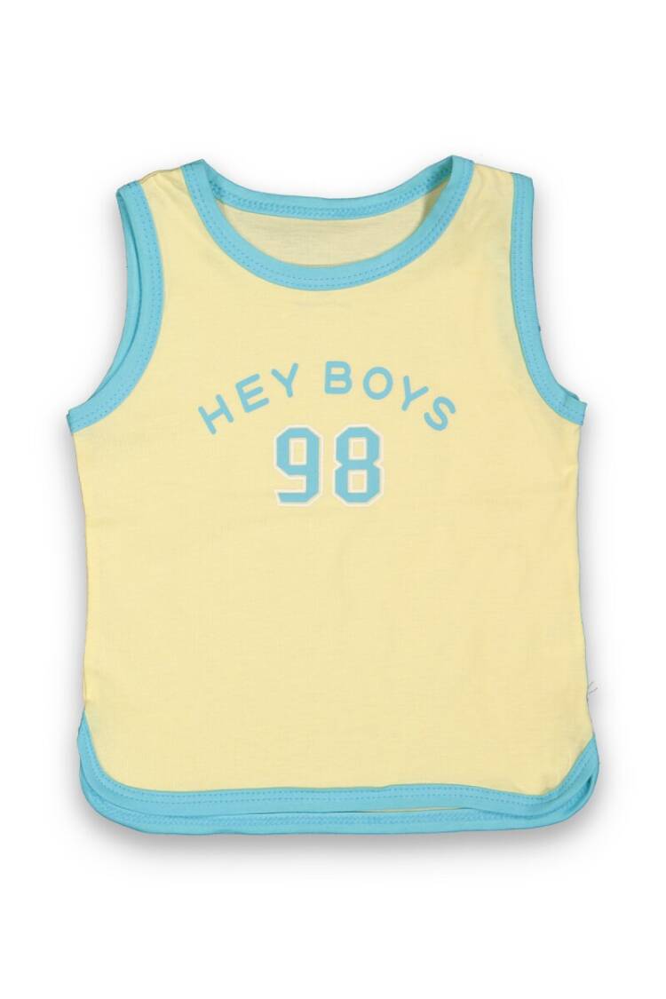Wholesale Baby Boys Printed T-shirt 6-18M - Brand: Tuffy - Kids & Baby Clothes Wholesale - Globality Store