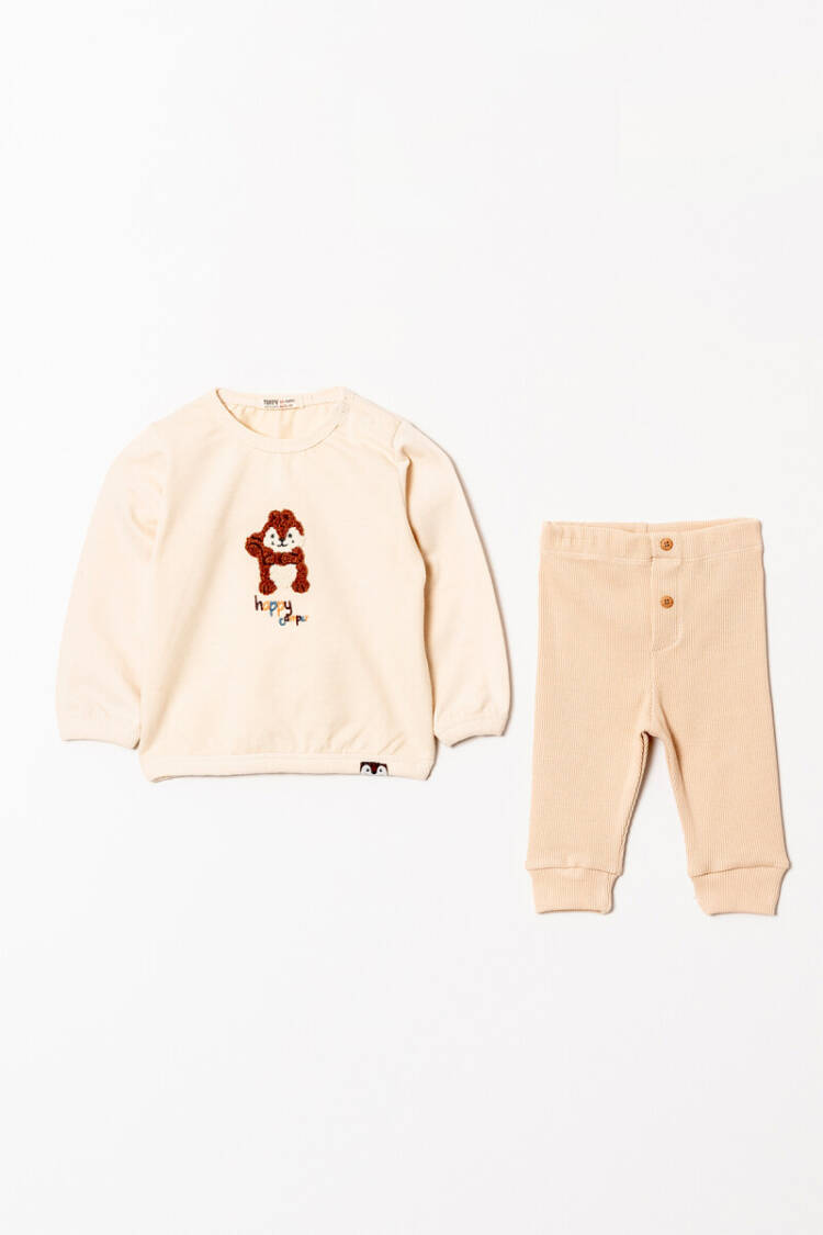 Wholesale Baby Boys Printed Tracksuit Set 6-18M - Brand: Tuffy - Kids & Baby Clothes Wholesale - Globality Store