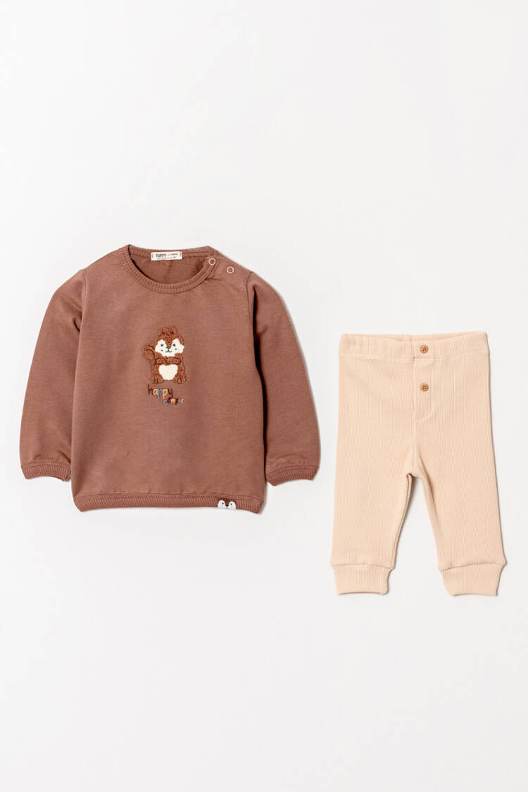 Wholesale Baby Boys Printed Tracksuit Set 6-18M - Brand: Tuffy - Kids & Baby Clothes Wholesale - Globality Store