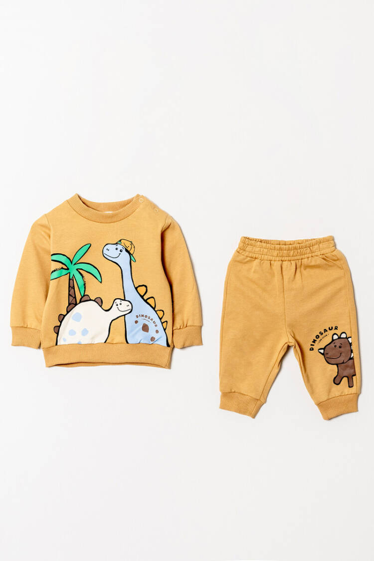 Wholesale Baby Boys Printed Tracksuit Set 6-18M - Brand: Tuffy - Kids & Baby Clothes Wholesale - Globality Store