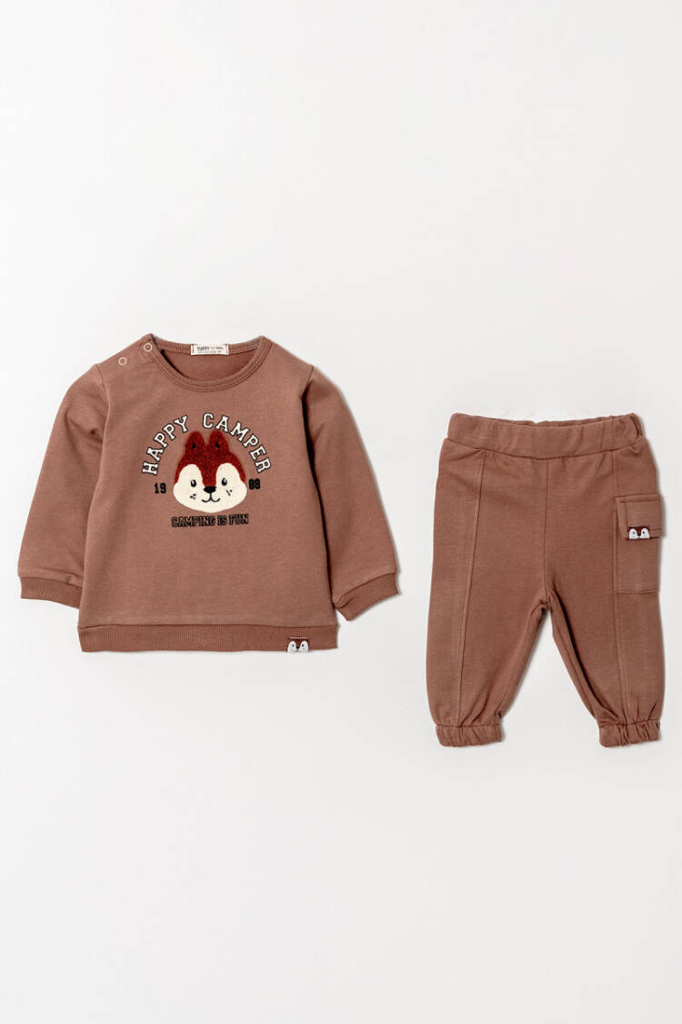Wholesale Baby Boys Printed Tracksuit Set 6-18M - Brand: Tuffy - Kids & Baby Clothes Wholesale - Globality Store