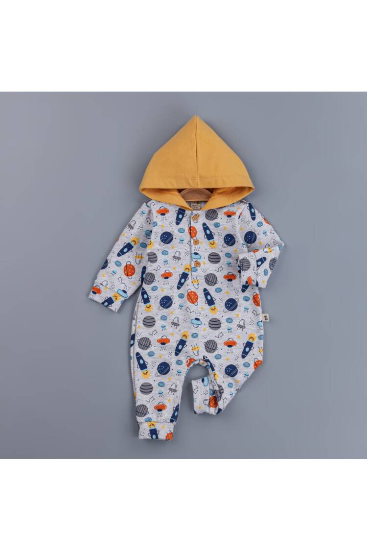 Wholesale Baby Boys Rompers With Hoodie 3-12M - Brand: BabyZ - Kids & Baby Clothes Wholesale - Globality Store