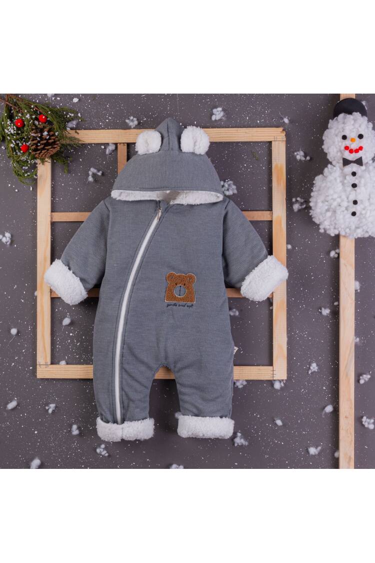 Wholesale Baby Boys Rompers With Hoodie 3-12M - Brand: BabyZ - Kids & Baby Clothes Wholesale - Globality Store