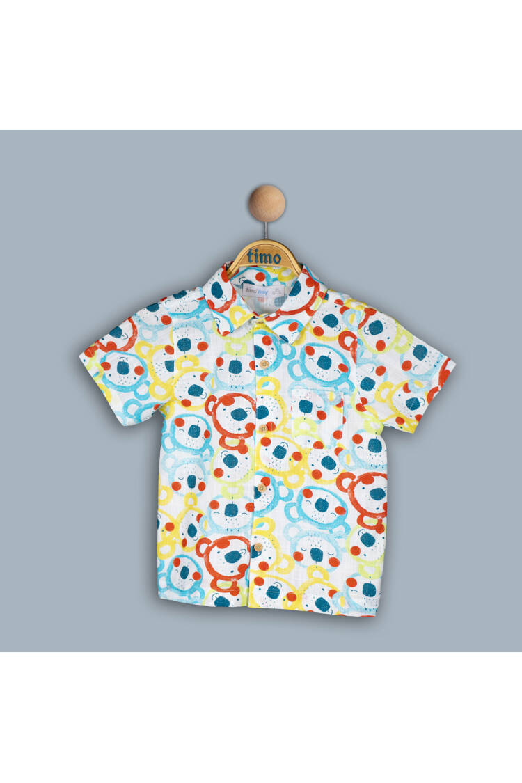 Wholesale Baby Boys Shirt 6-24M - Brand: Timo - Kids & Baby Clothes Wholesale - Globality Store