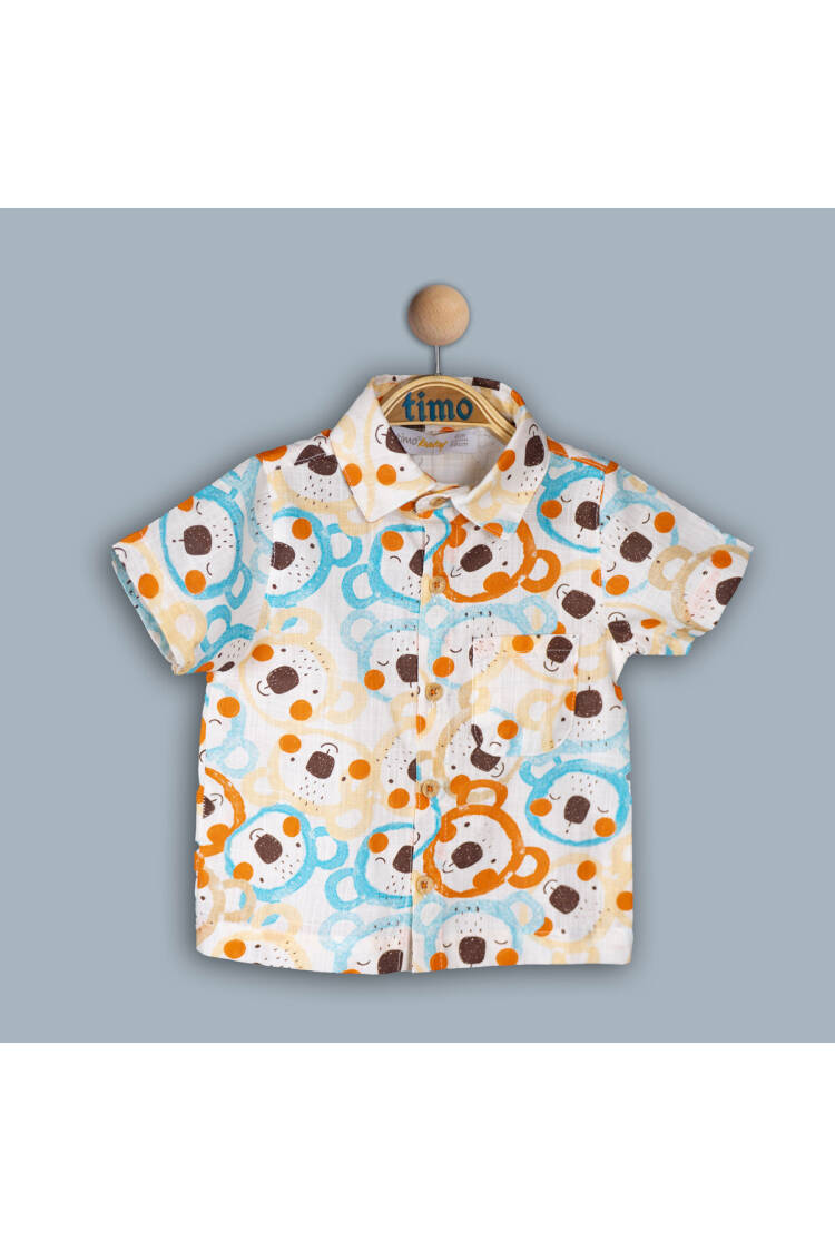 Wholesale Baby Boys Shirt 6-24M - Brand: Timo - Kids & Baby Clothes Wholesale - Globality Store