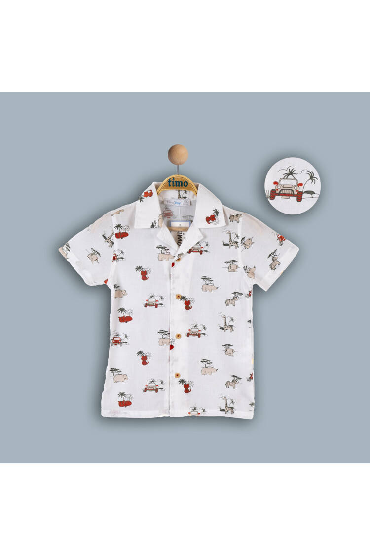 Wholesale Baby Boys Short Sleeve Shirt 6-24M - Brand: Timo - Kids & Baby Clothes Wholesale - Globality Store