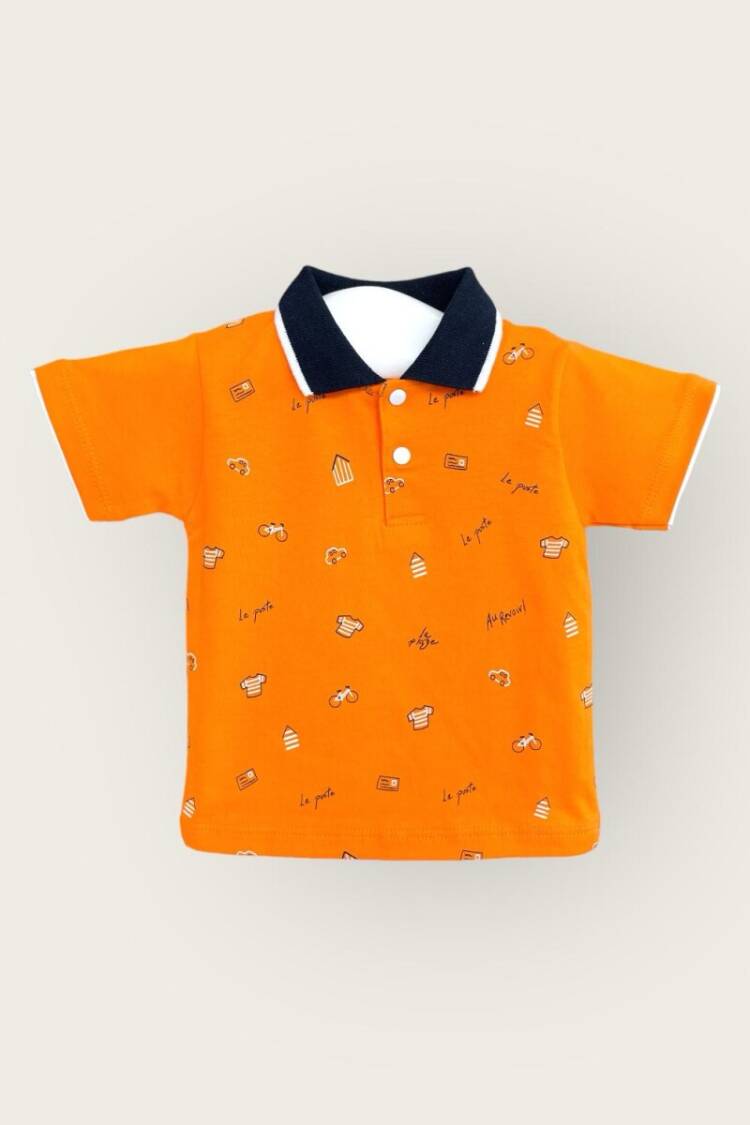 Wholesale Baby Boys T-shirt 6-18M - Brand: Algiy Mini - Kids & Baby Clothes Wholesale - Globality Store