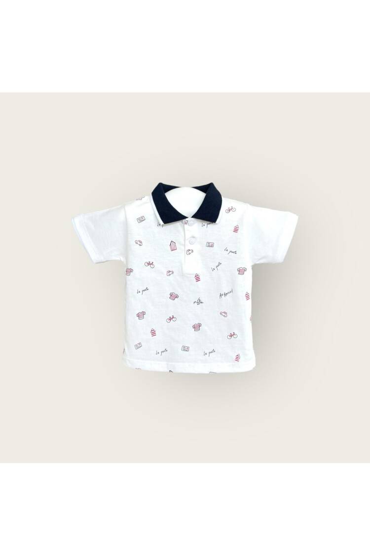 Wholesale Baby Boys T-shirt 6-18M - Brand: Algiy Mini - Kids & Baby Clothes Wholesale - Globality Store
